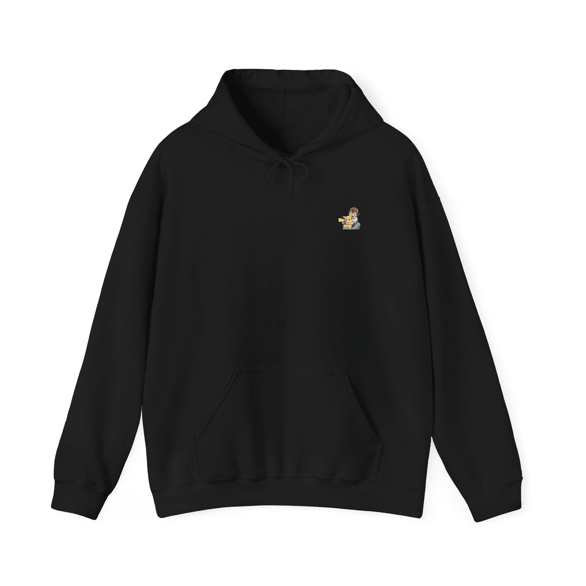 Anime Hoodie - Retro Mecha Pilot Graphic Hooded Sweatshirt