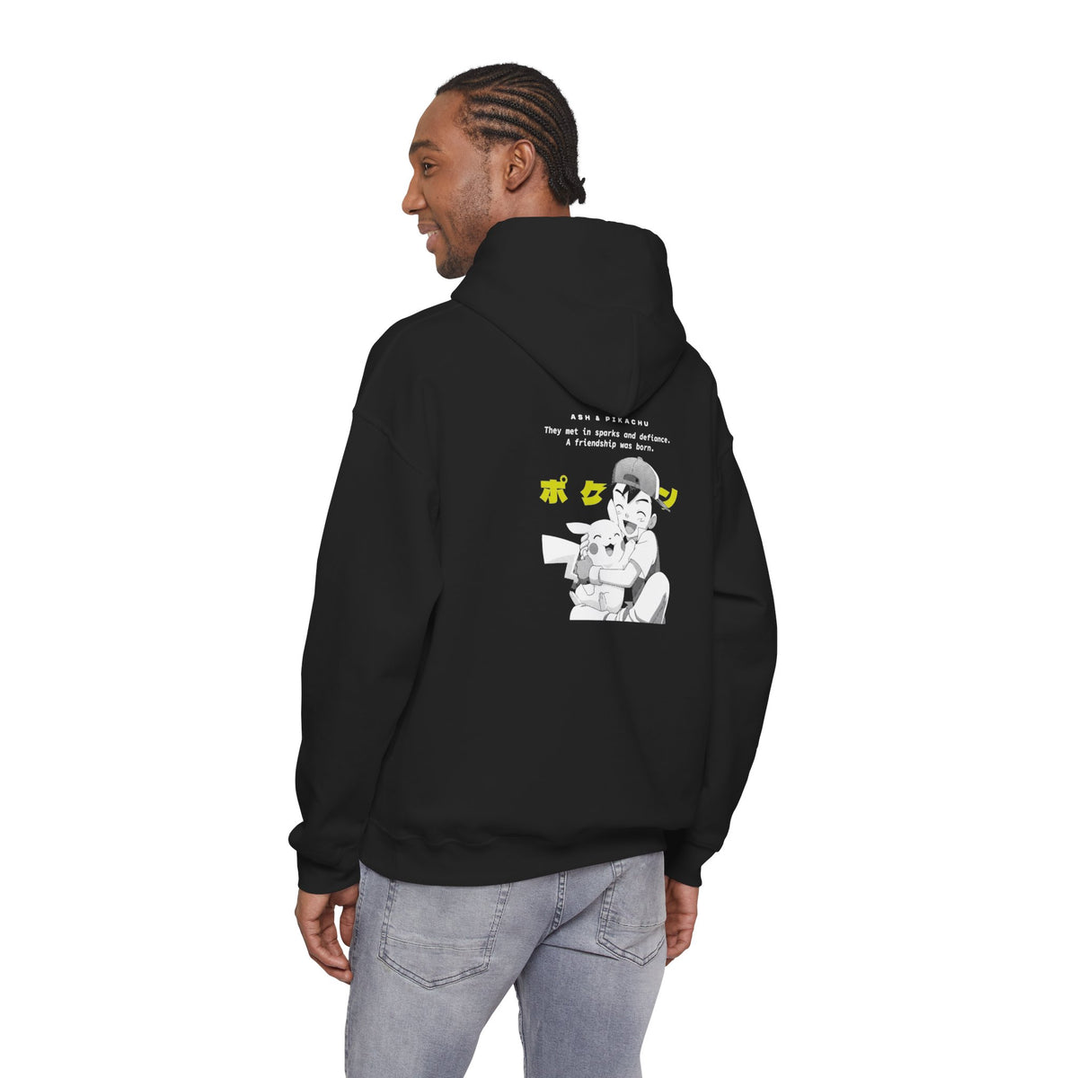 Anime Hoodie - Retro Mecha Pilot Graphic Hooded Sweatshirt