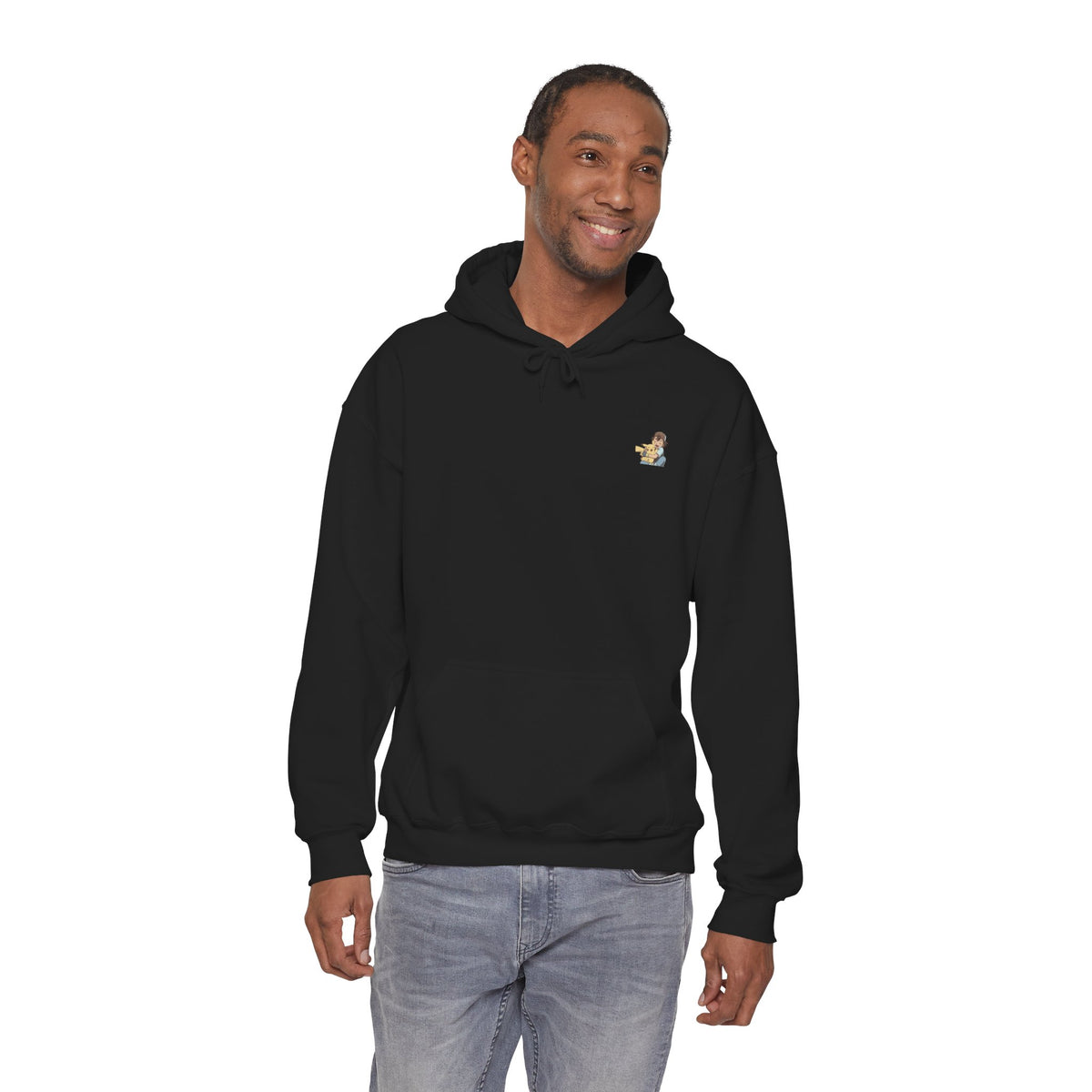 Anime Hoodie - Retro Mecha Pilot Graphic Hooded Sweatshirt