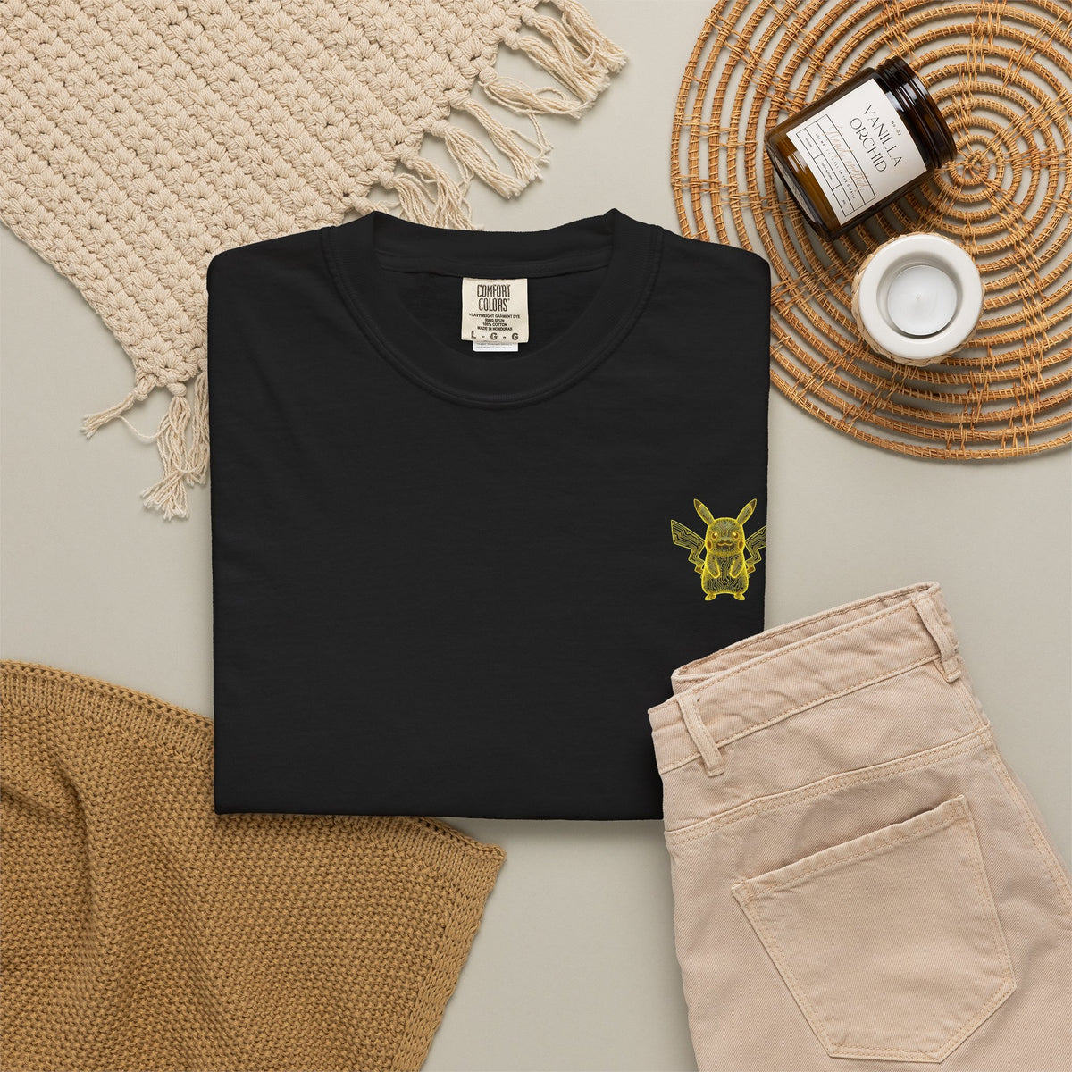 Pika Neon Shrine T-Shirt