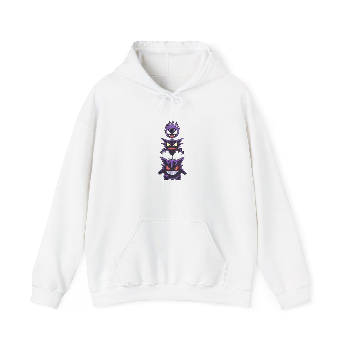 Trio Hoodie — Japanese Poke Ghost Design