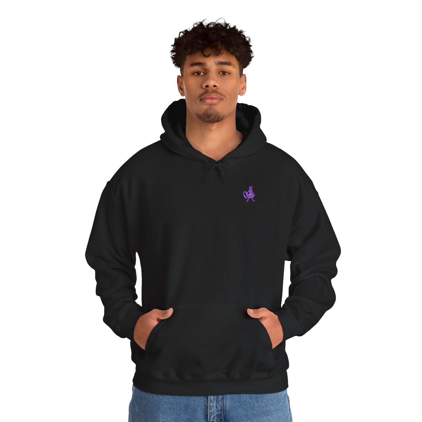 Mew Hoodie – Retro Glitch Poke Crewneck Hoodie