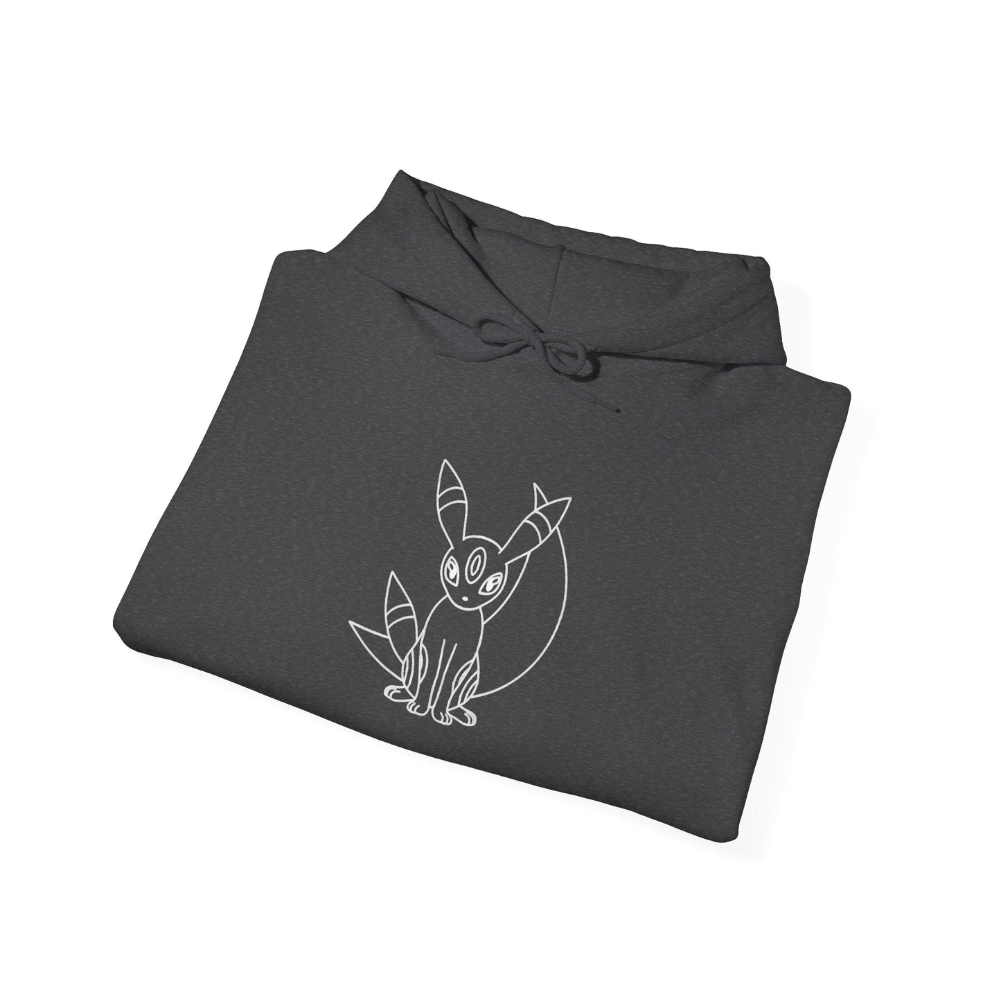 Expeon Outline Hoodie — Minimalist Poke Crewneck with Sleeve Logo