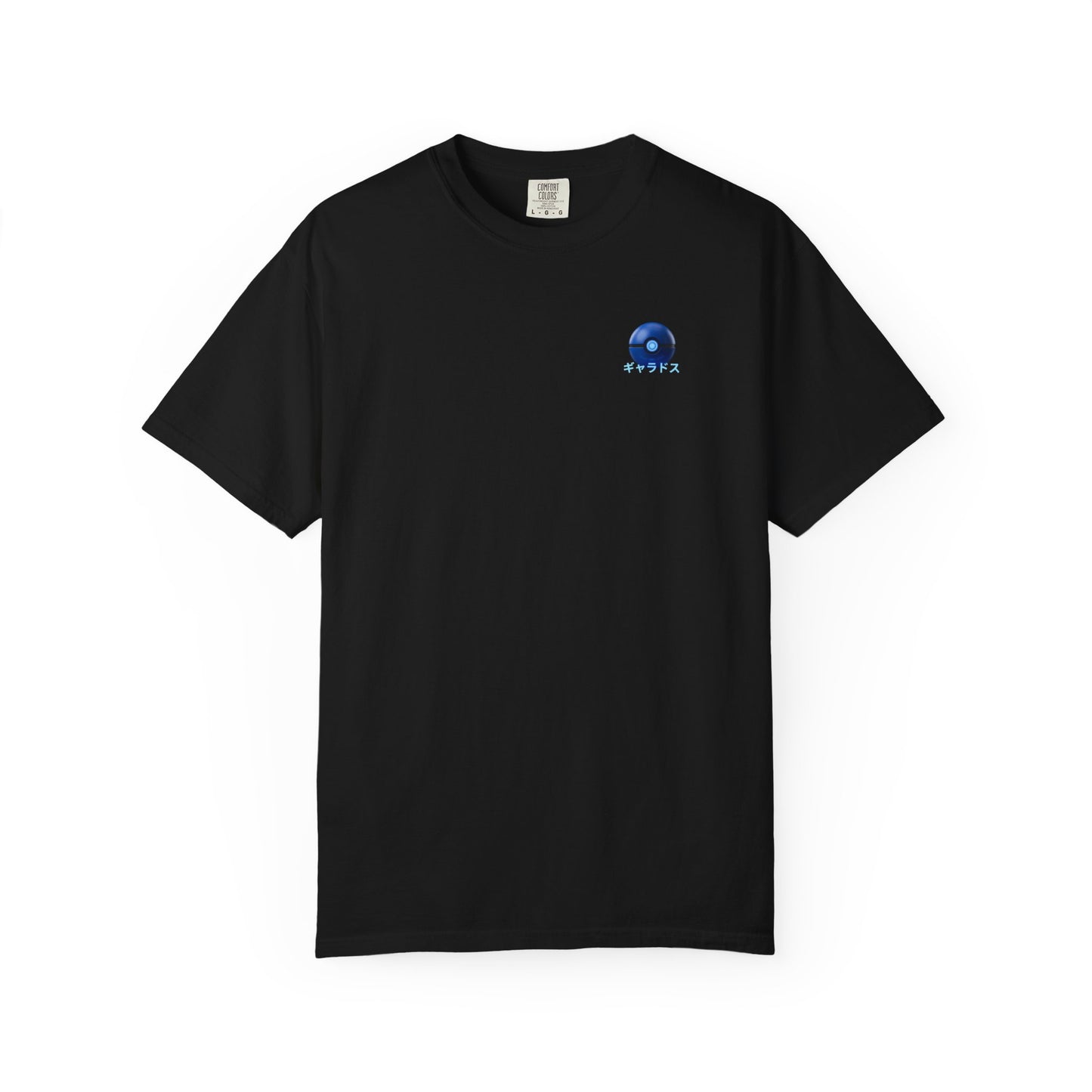 Dragon Spirit T-Shirt — Glowing Blue Japanese Kanji Graphic Tee